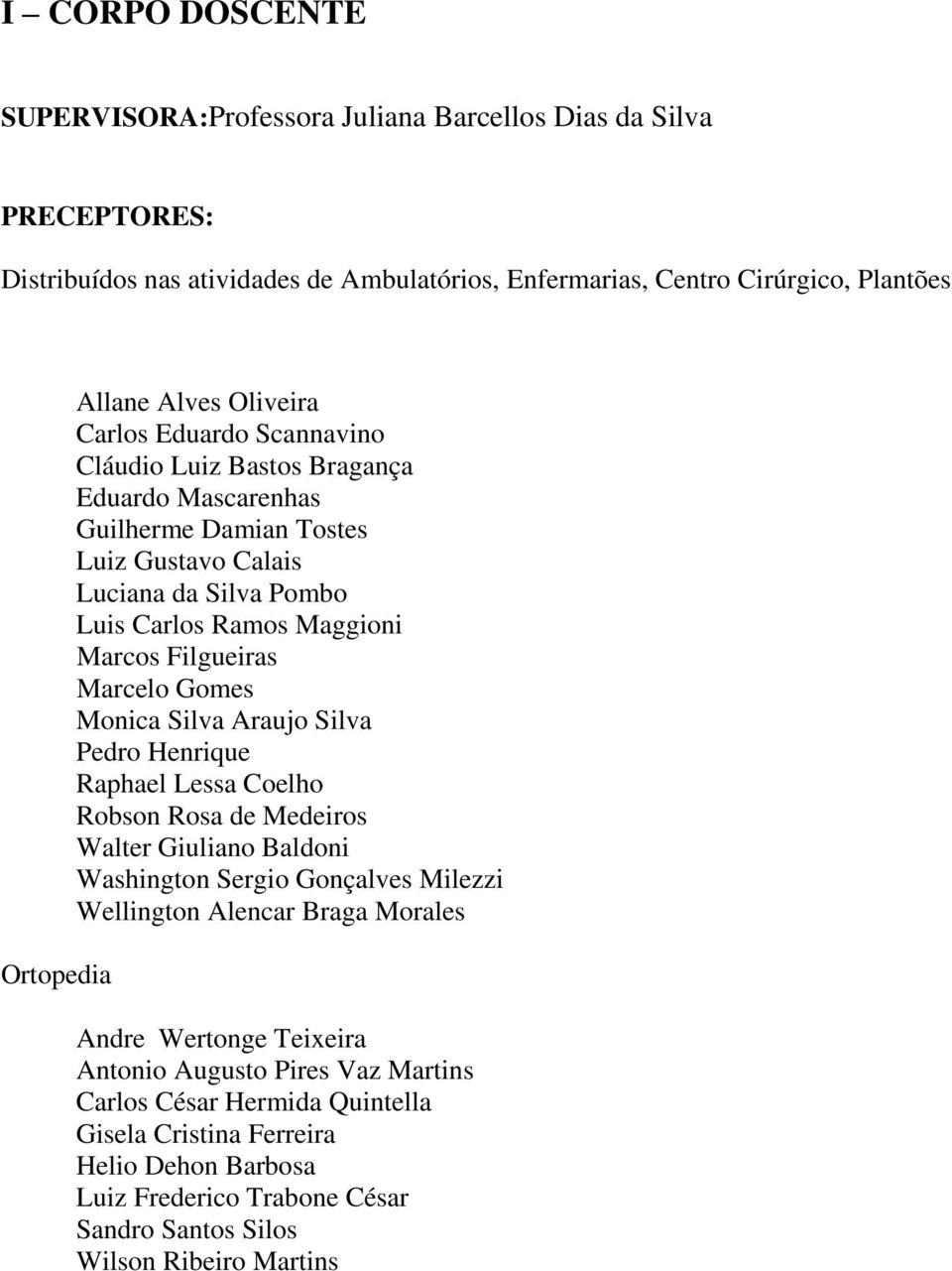 Marcelo Gomes Monica Silva Araujo Silva Pedro Henrique Raphael Lessa Coelho Robson Rosa de Medeiros Walter Giuliano Baldoni Washington Sergio Gonçalves Milezzi Wellington Alencar Braga Morales