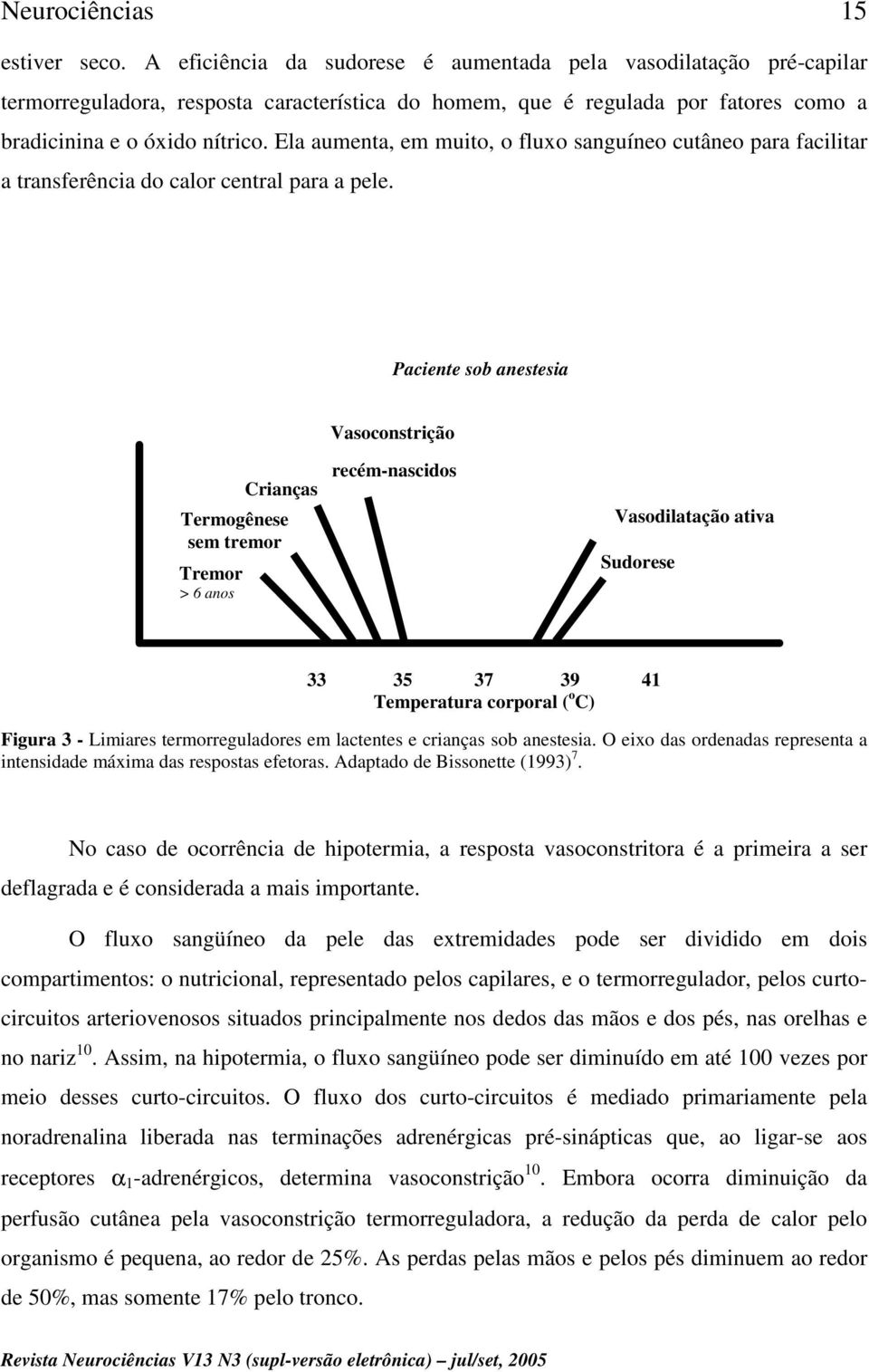 Ela aumenta, em muito, o fluxo sanguíneo cutâneo para facilitar a transferência do calor central para a pele.