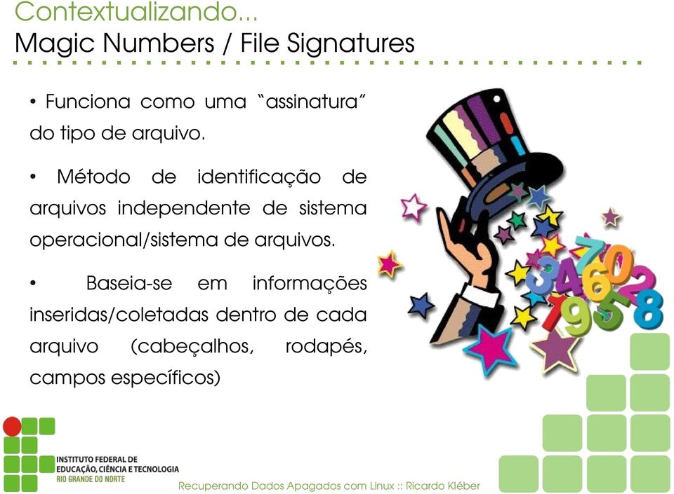 Método de identificação de arquivos independente de sistema