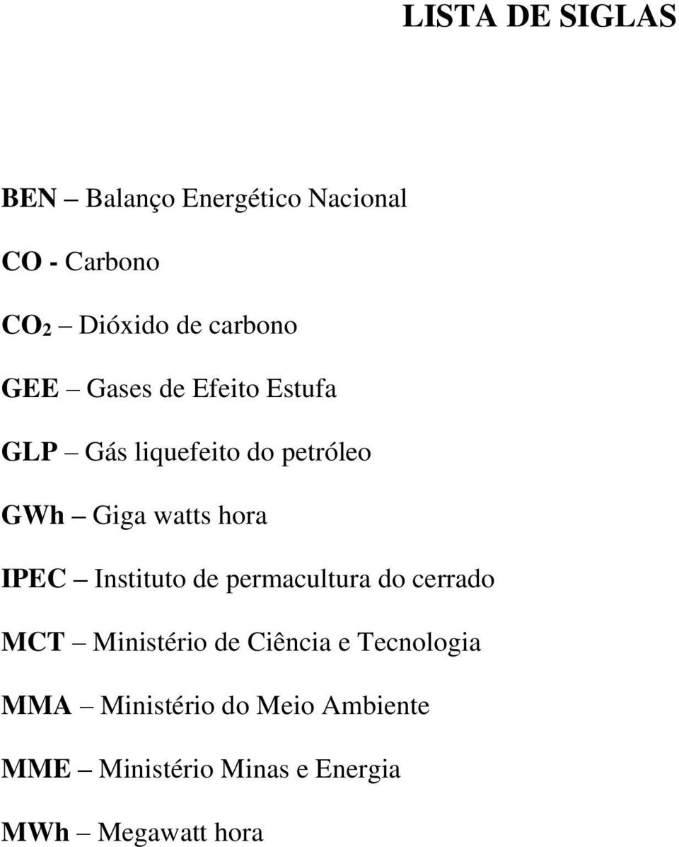 hora IPEC Instituto de permacultura do cerrado MCT Ministério de Ciência e