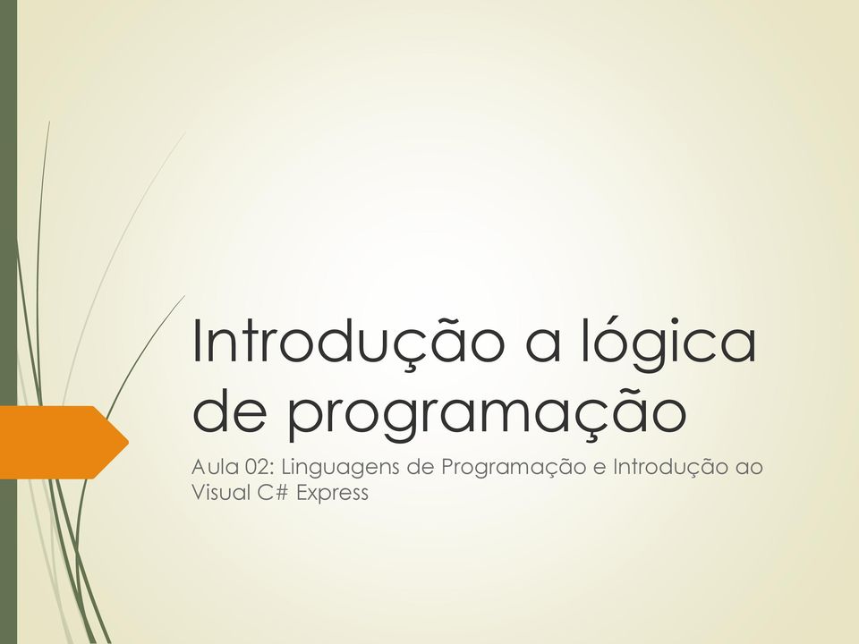 Linguagens de Programação