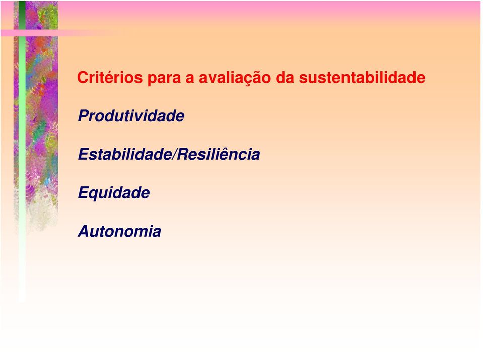 sustentabilidade