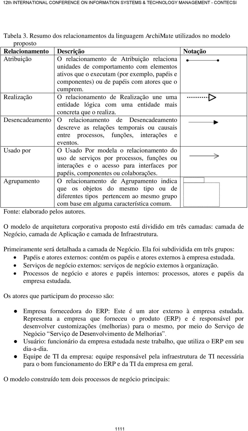 elementos ativos que o executam (por exemplo, papéis e componentes) ou de papéis com atores que o Realização cumprem.