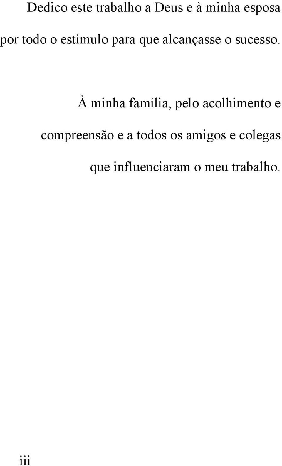 À minha família, pelo acolhimento e compreensão e a