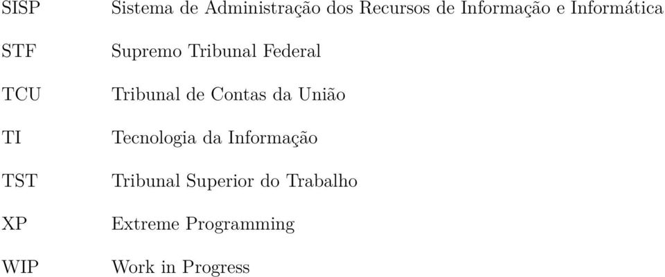 Federal Tribunal de Contas da União Tecnologia da