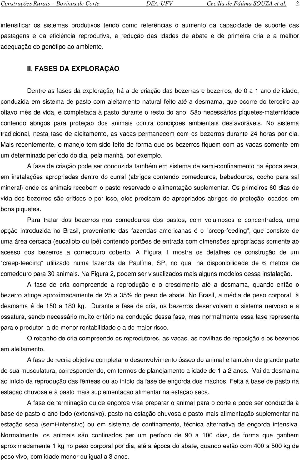 adequação do genótipo ao ambiente. II.