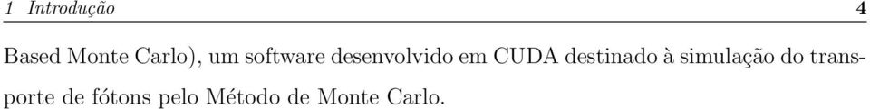 destinado à simulação do transporte