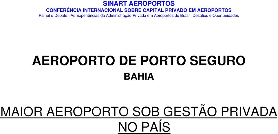 AEROPORTO SOB