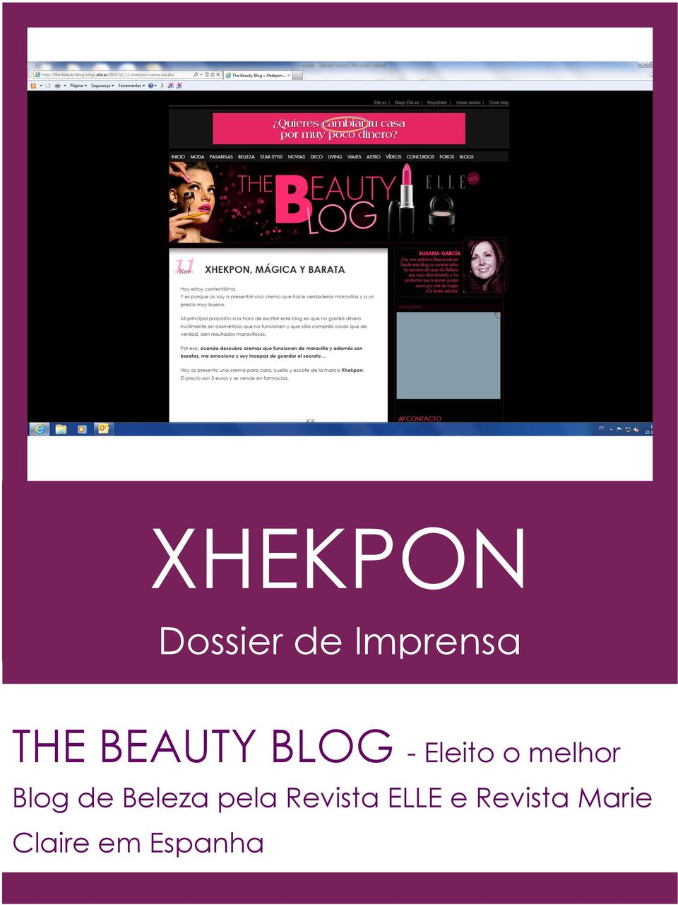 Blog de Beleza pela Revista