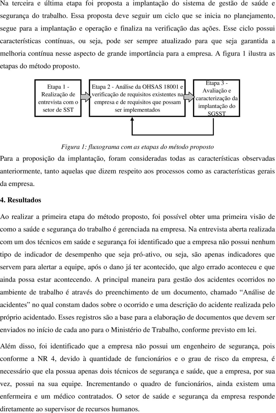 Esse ciclo possui características contínuas, ou seja, pode ser sempre atualizado para que seja garantida a melhoria contínua nesse aspecto de grande importância para a empresa.