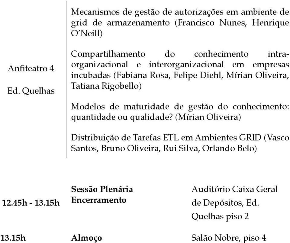 Tatiana Rigobello) Modelos de maturidade de gestão do conhecimento: quantidade ou qualidade?