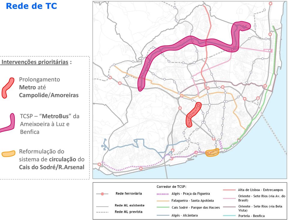 TCSP MetroBus da Ameixoeira à Luz e Benfica