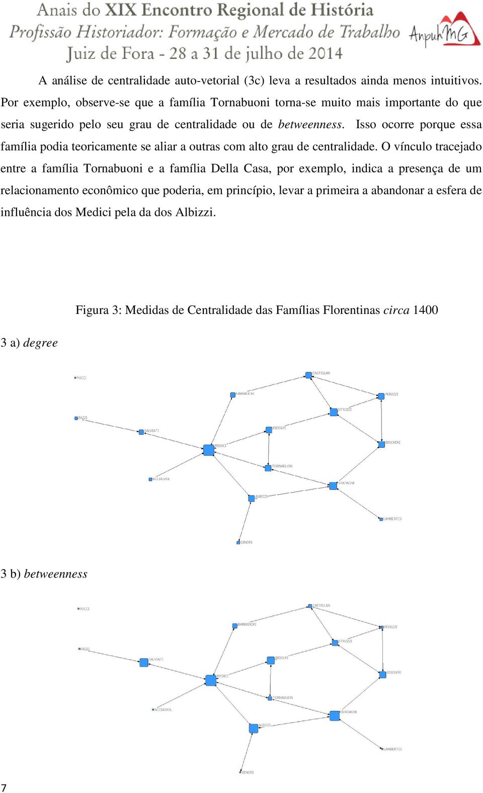 Isso ocorre porque essa família podia teoricamente se aliar a outras com alto grau de centralidade.