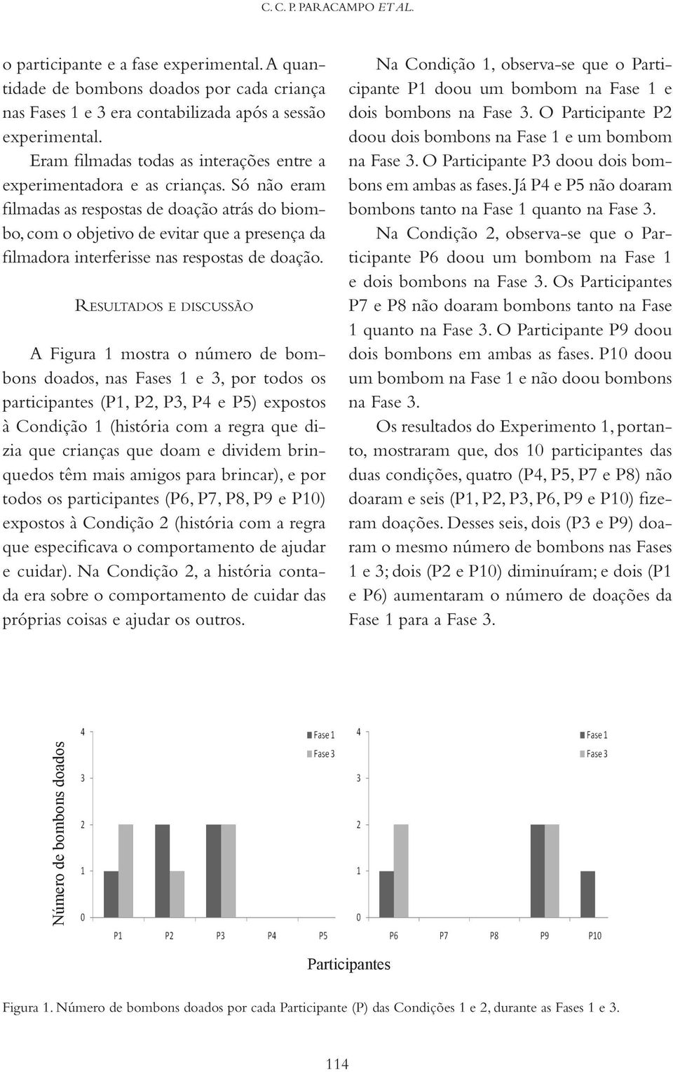 Só não eram filmadas as respostas de doação atrás do biombo, com o objetivo de evitar que a presença da filmadora interferisse nas respostas de doação.