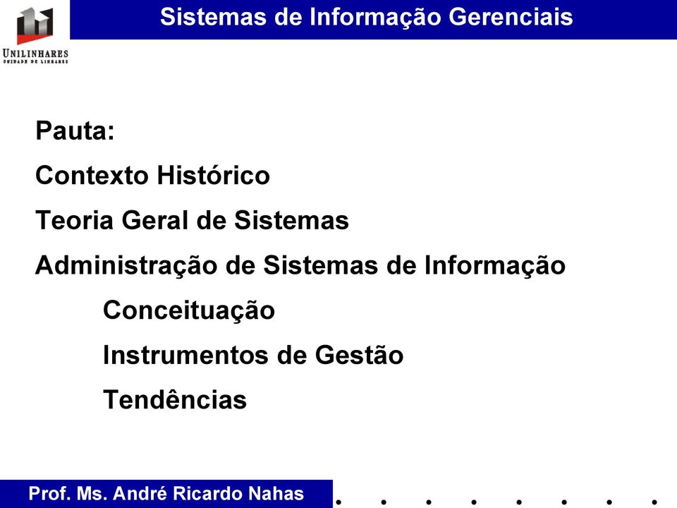 Sistemas de Informação