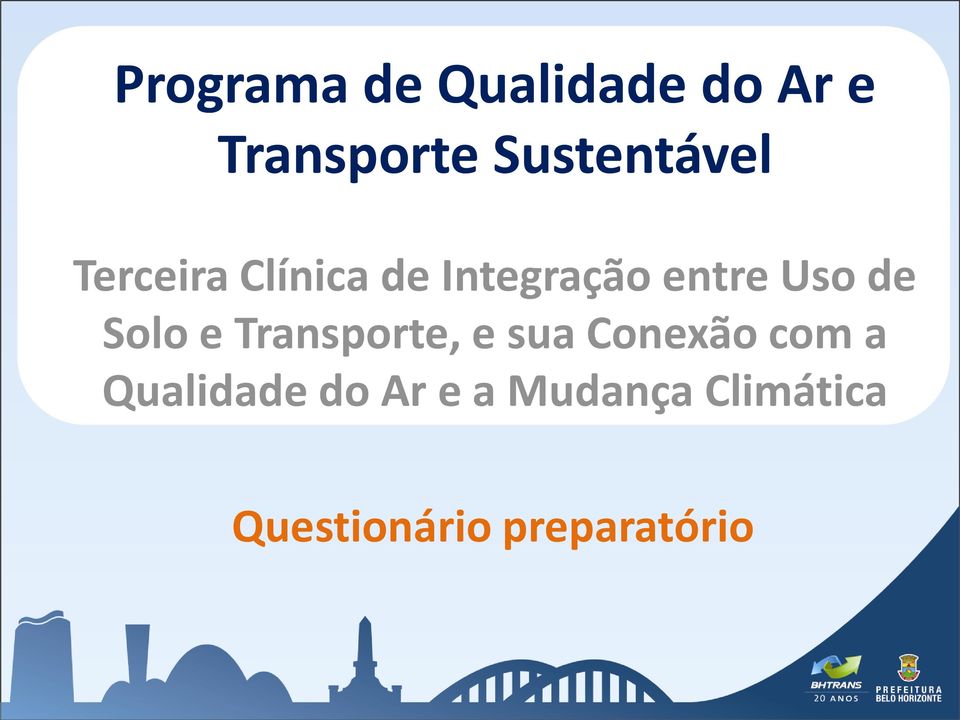 Uso de Solo e Transporte, e sua Conexão com a