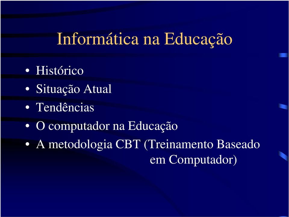 computador na Educação A