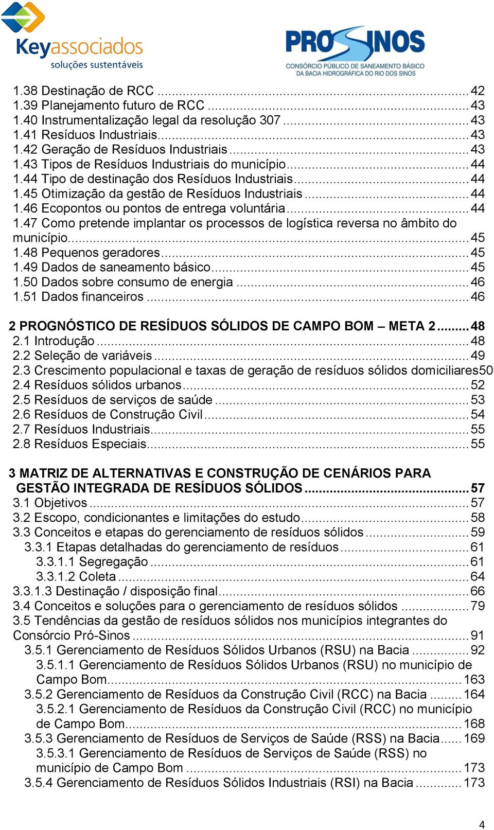 Paula DAI PRA JC Lopes Aterro Sanitário de Tramandaí SIL Soluções Ambientais São Leopoldo Revita Aterro da Revita Sapiranga Bisotto & Cia Ltda.