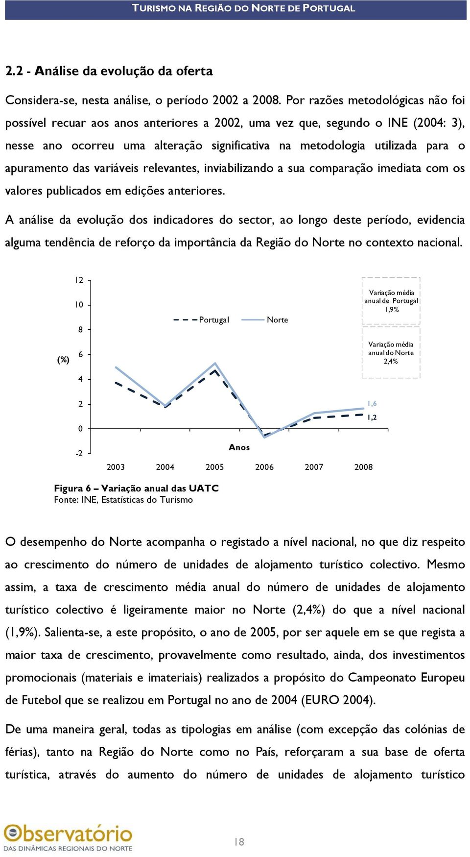 das variáveis relevantes, inviabilizando a sua comparação imediata com os valores publicados em edições anteriores.