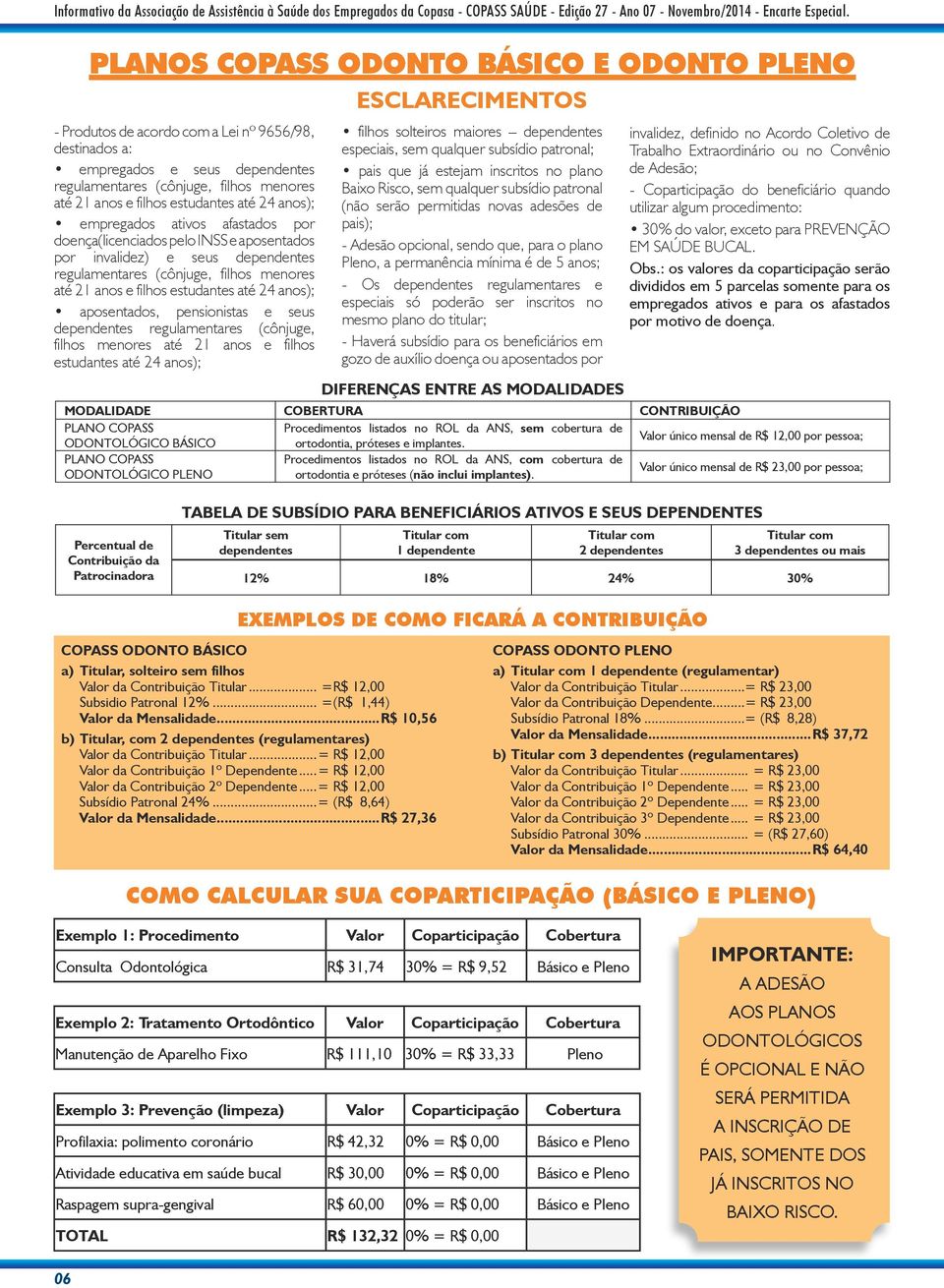 estudantes até 24 anos); empregados ativos afastados por doença(licenciados pelo INSS e aposentados por invalidez) e seus dependentes regulamentares (cônjuge, filhos menores até 21 anos e filhos