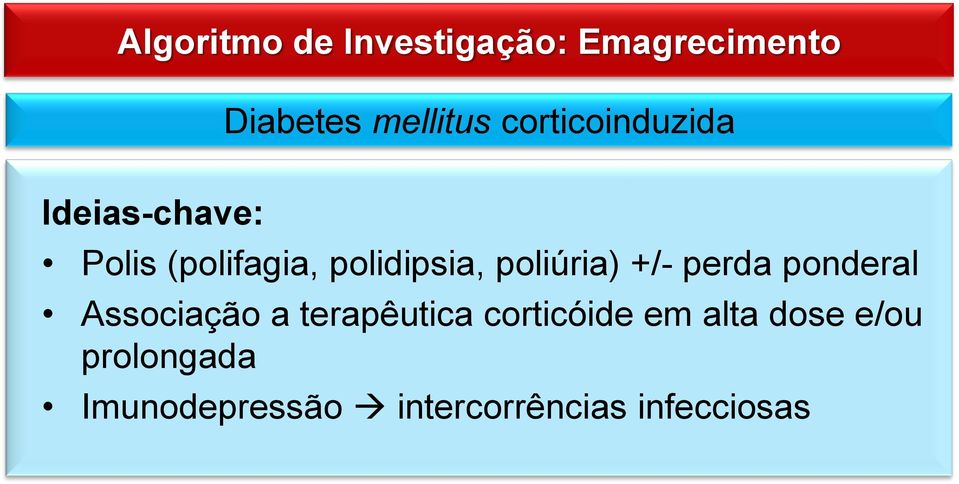 Associação a terapêutica corticóide em alta dose e/ou