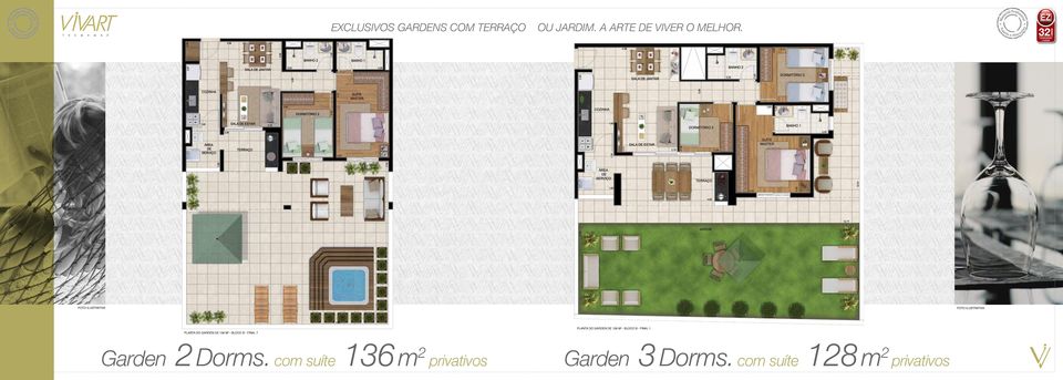 - final 7 PLANTA Do Garden DE 128 M 2 - Bloco B - final 1 Garden 2