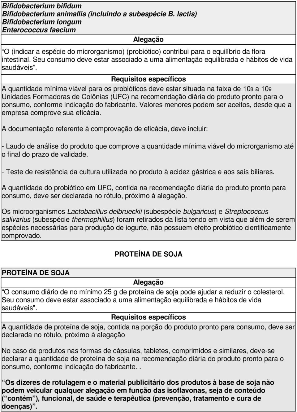 Seu consumo deve estar associado a uma alimentação equilibrada e hábitos de vida saudáveis.