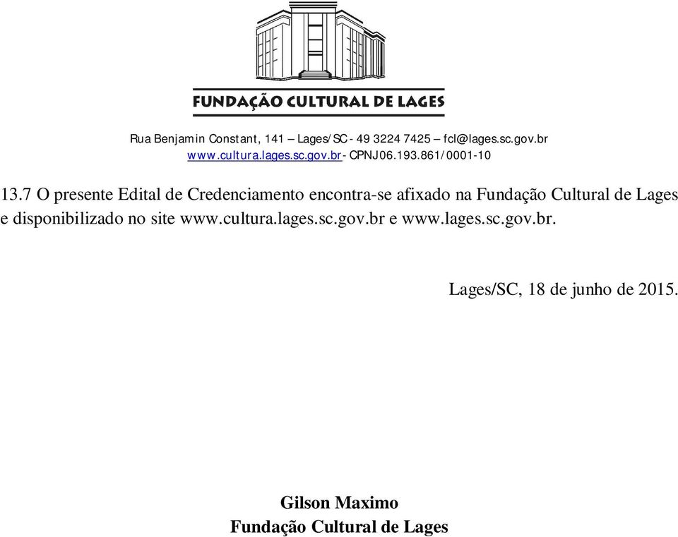 site www.cultura.lages.sc.gov.br 