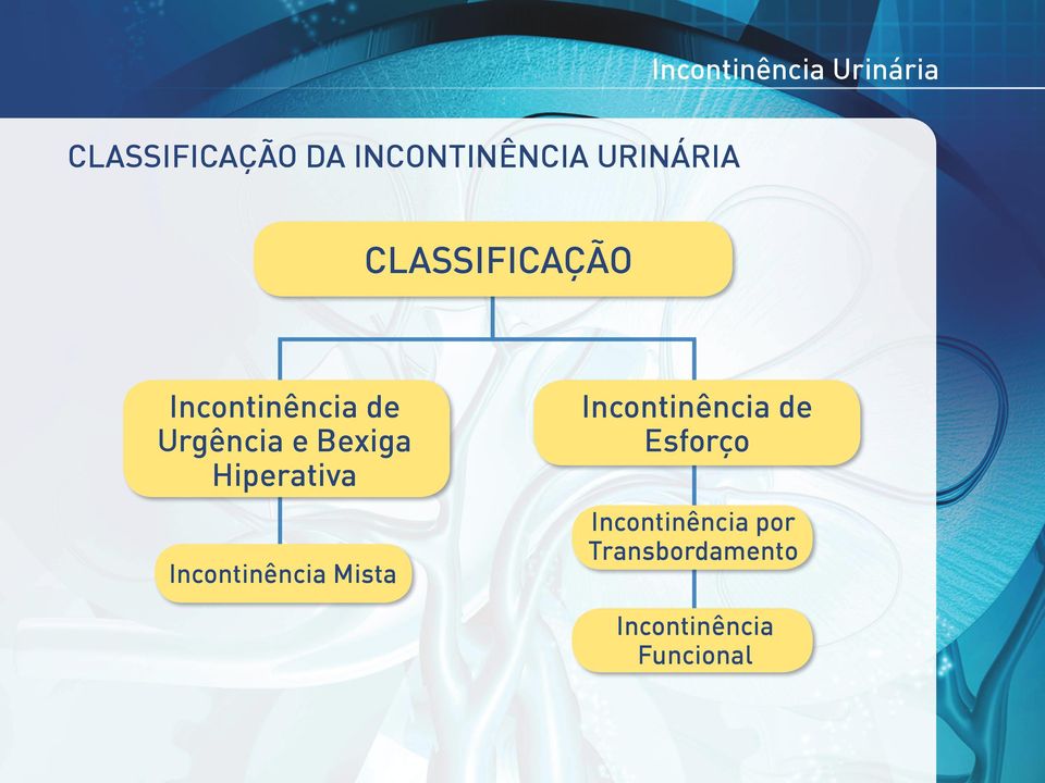 Hiperativa Incontinência Mista Incontinência de