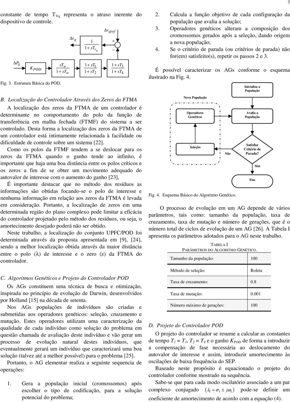 sistema a ser controlado. Desta forma a localização dos zeros da FTMA de um controlador está intimamente relacionada à facilidade ou dificuldade de controle sobre um sistema [22].