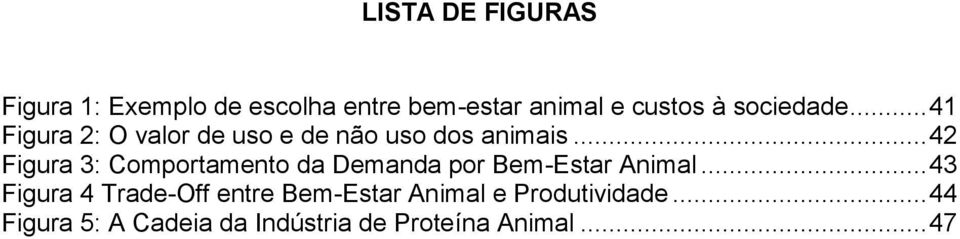 .. 42 Figura 3: Comportamento da Demanda por Bem-Estar Animal.