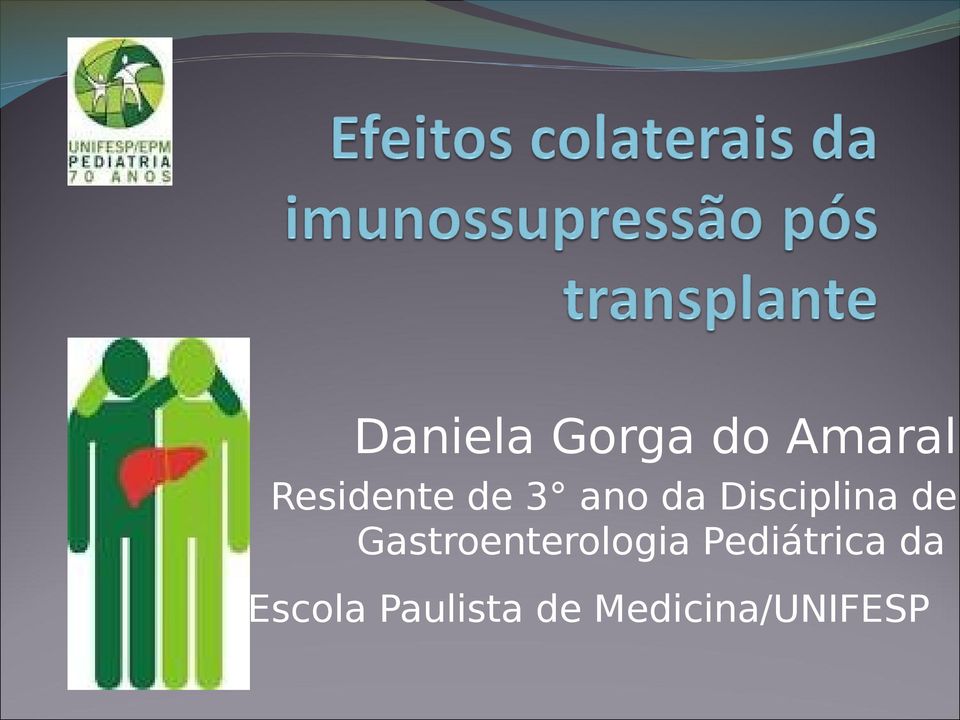 Disciplina de Gastroenterologia