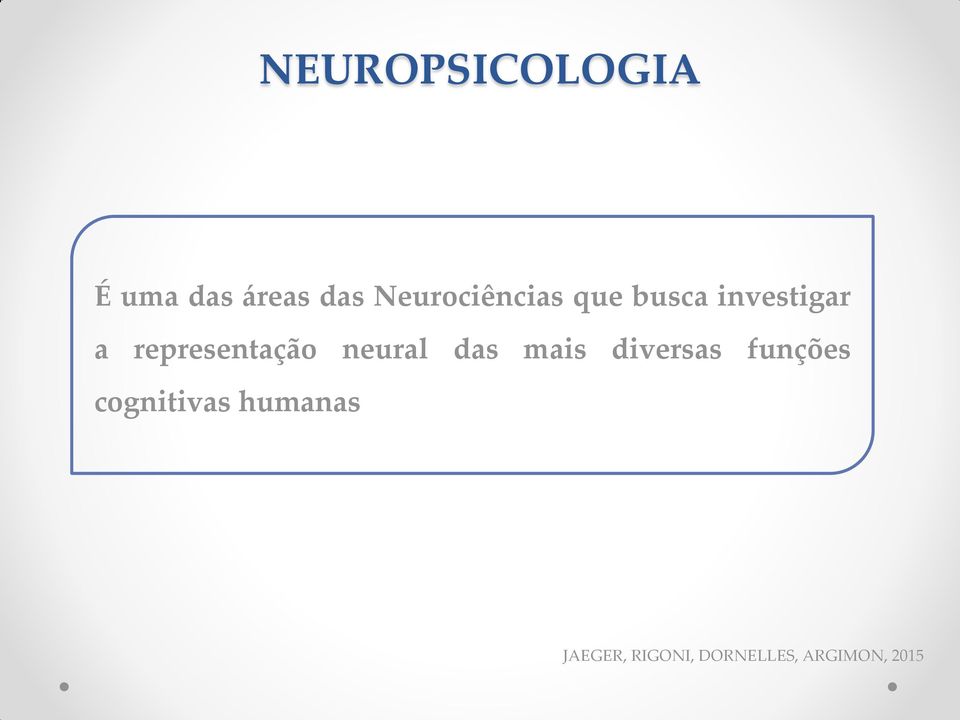 representação neural das mais diversas