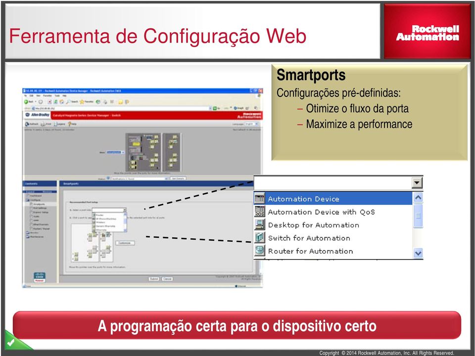 Otimize o fluxo da porta Maximize a