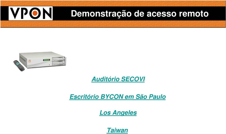 Escritório BYCON em São