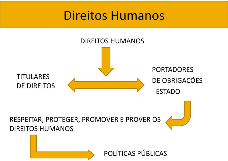 OBRIGAÇÕES - ESTADO RESPEITAR, PROTEGER,