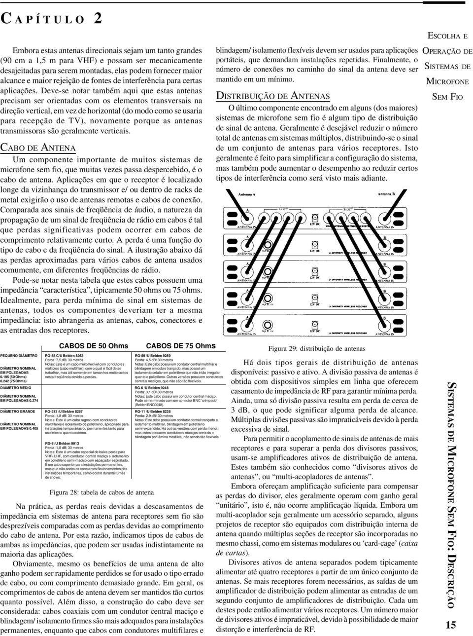 Deve-se notar também aqui que estas antenas precisam ser orientadas com os elementos transversais na direção vertical, em vez de horizontal (do modo como se usaria para recepção de TV), novamente