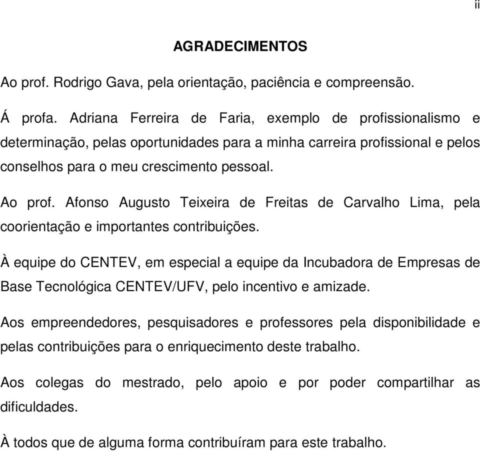 Afonso Augusto Teixeira de Freitas de Carvalho Lima, pela coorientação e importantes contribuições.