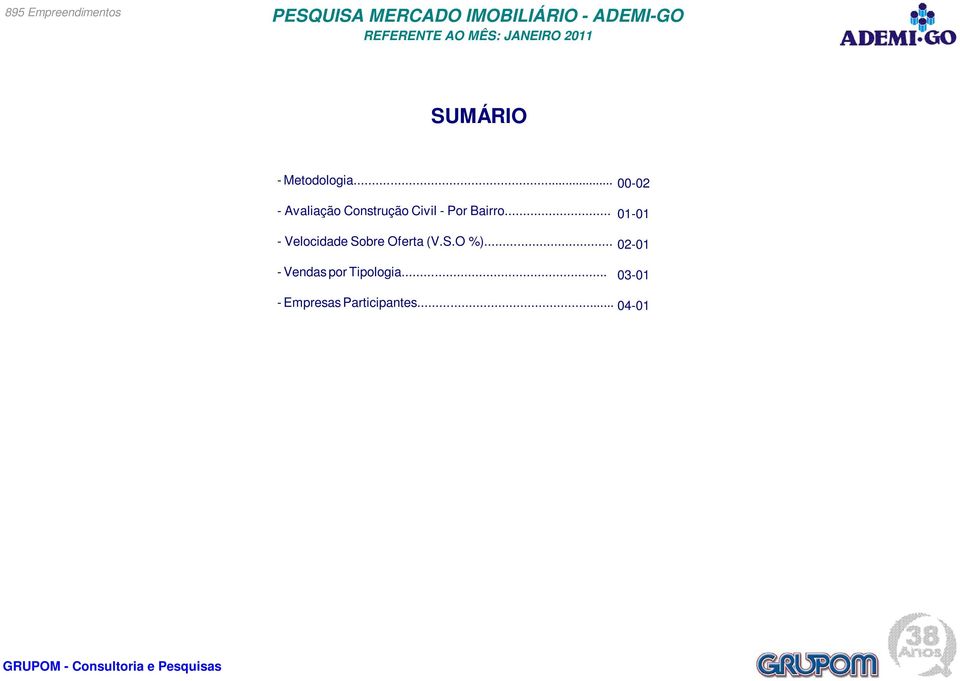 .. 00-02 - Avaliação Construção Civil - Por Bairro.