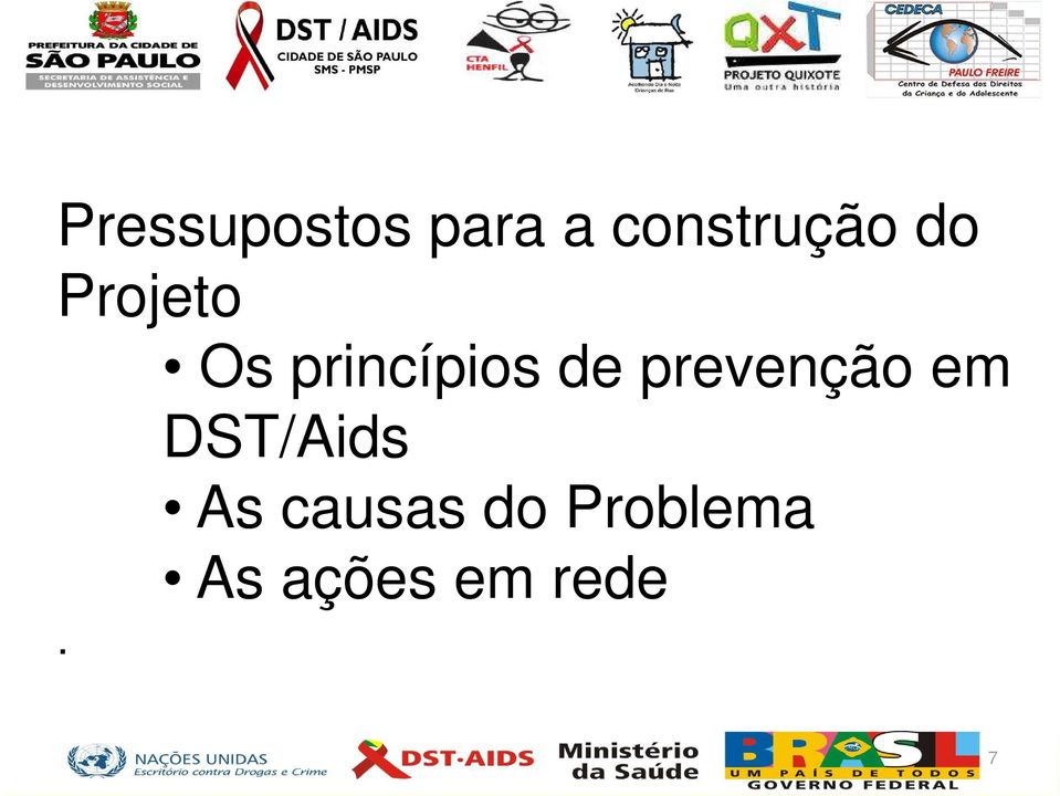 prevenção em DST/Aids As