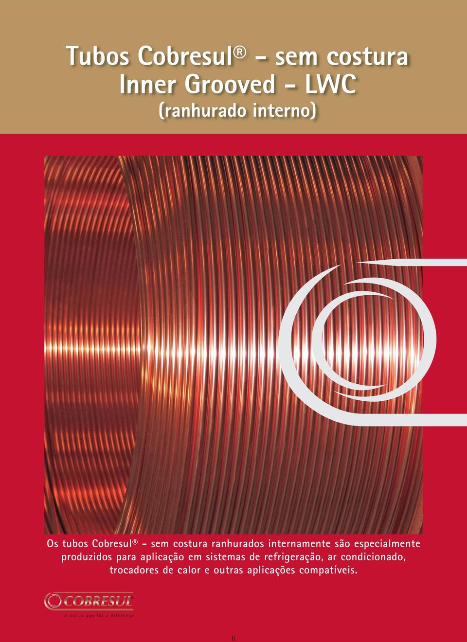 aplicação em sistemas de refrigeração, ar