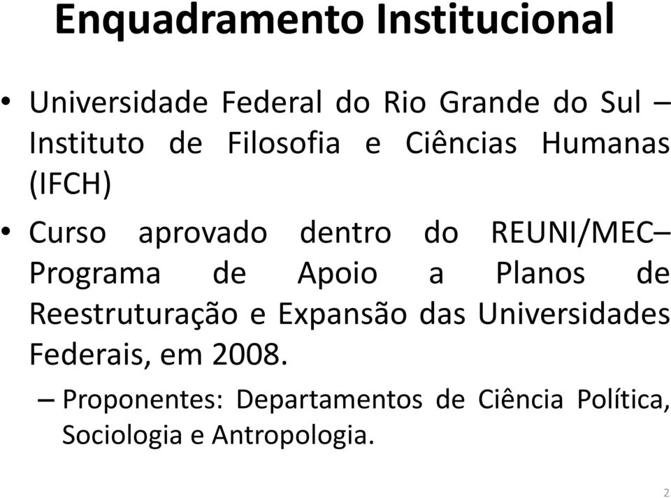 Programa de Apoio a Planos de Reestruturação e Expansão das Universidades