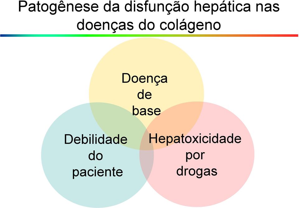 colágeno Doença de base