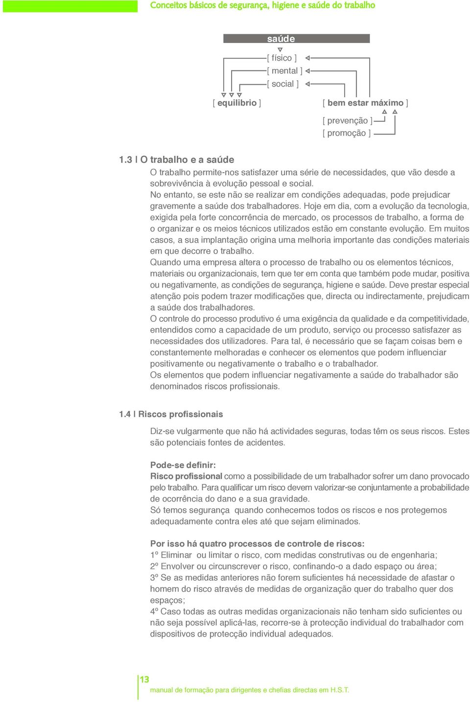 No entanto, se este não se realizar em condições adequadas, pode prejudicar gravemente a saúde dos trabalhadores.