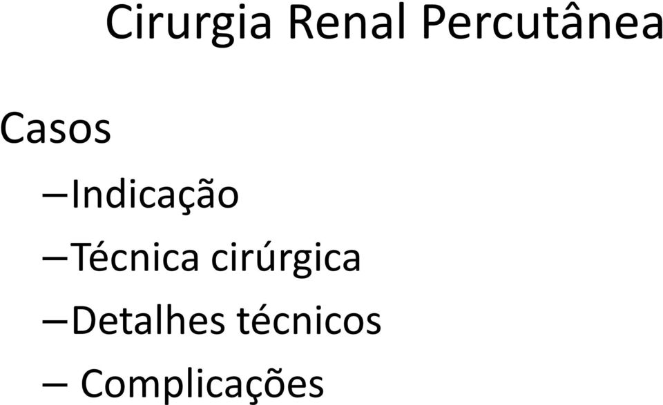 Indicação Técnica