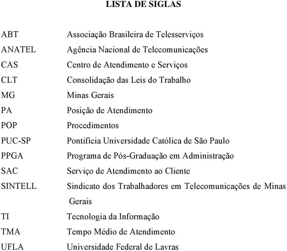 Procedimentos Pontifícia Universidade Católica de São Paulo Programa de Pós-Graduação em Administração Serviço de Atendimento ao