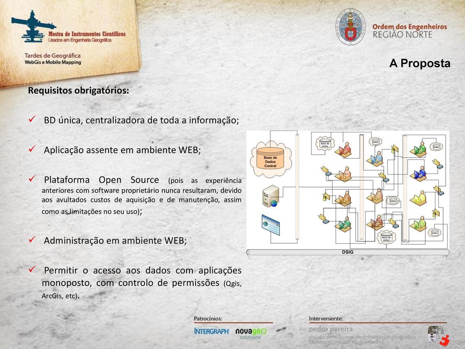 resultaram, devido aos avultados custos de aquisição e de manutenção, assim como as limitações no seu uso);