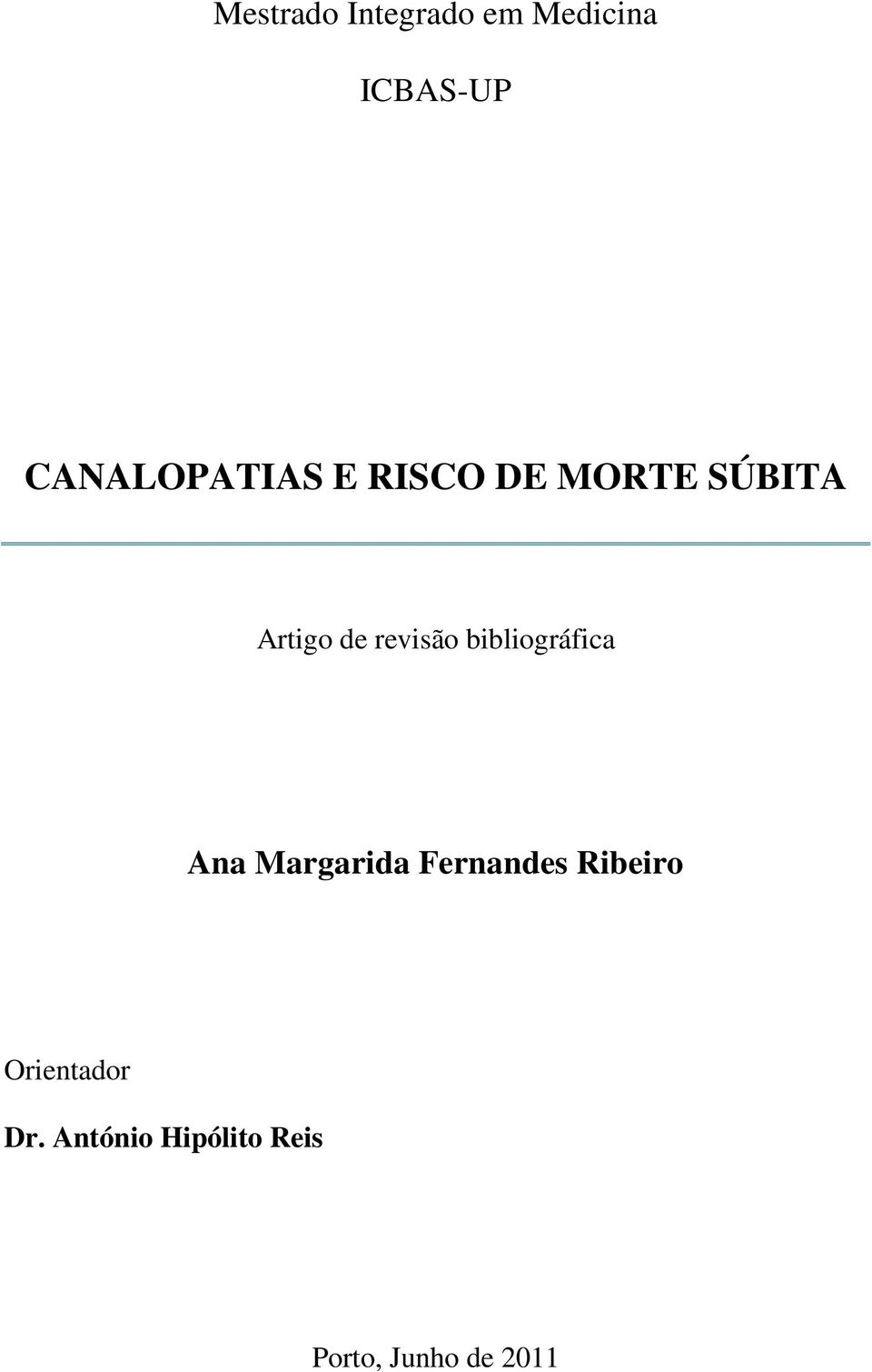 revisão bibliográfica Ana Margarida Fernandes