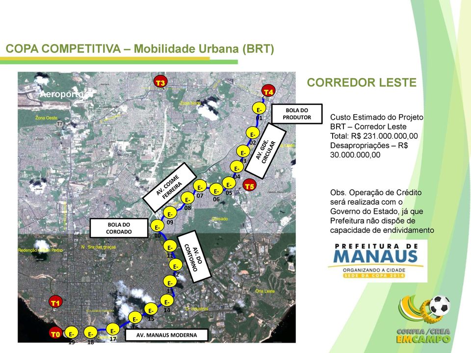 000,00 Desapropriações R$ 30.000.000,00 Obs.