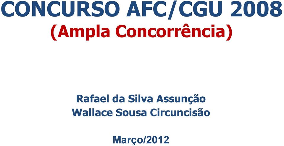 Rafael da Silva Assunção